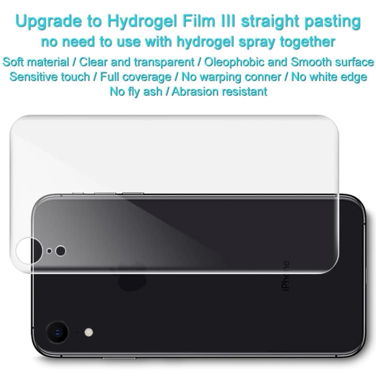 2-pak 0.15mm Helskærmsskåner Bagside iPhone XR