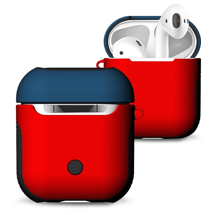 Silikonefoderal/beskyttelse til Apple AirPods - Rød krop