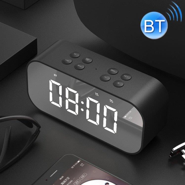 BT501 Bluetooth 5.0 Mini-højttaler med LED & ur