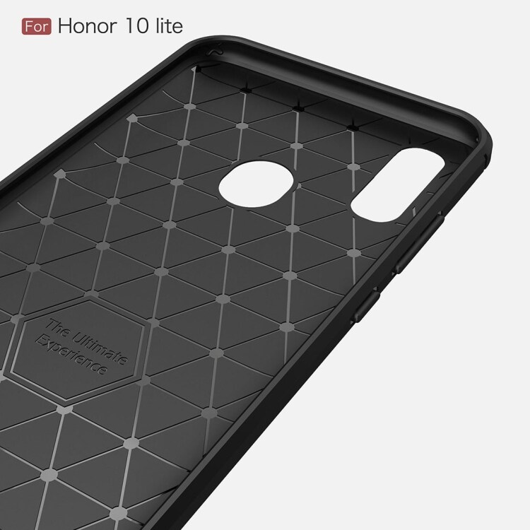 Gråt Cover i TPU plast for Huawei Honor 10 Lite / P Smart 2019