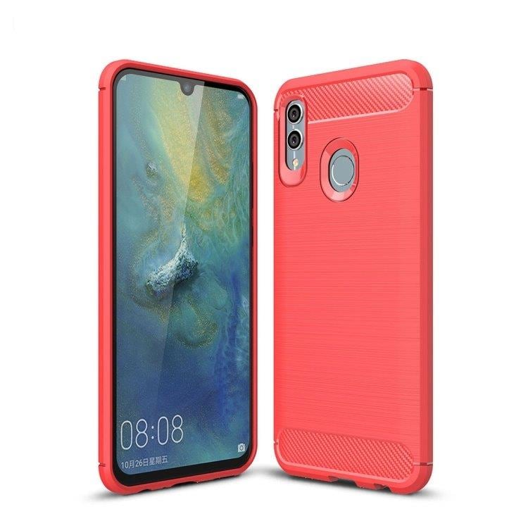 Orange/Rødt Cover i TPU plast for Huawei Honor 10 Lite / P Smart 2019