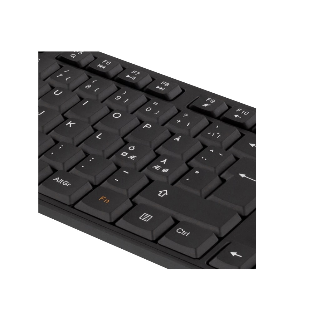 Trådløst tastatur - Nordisk layout