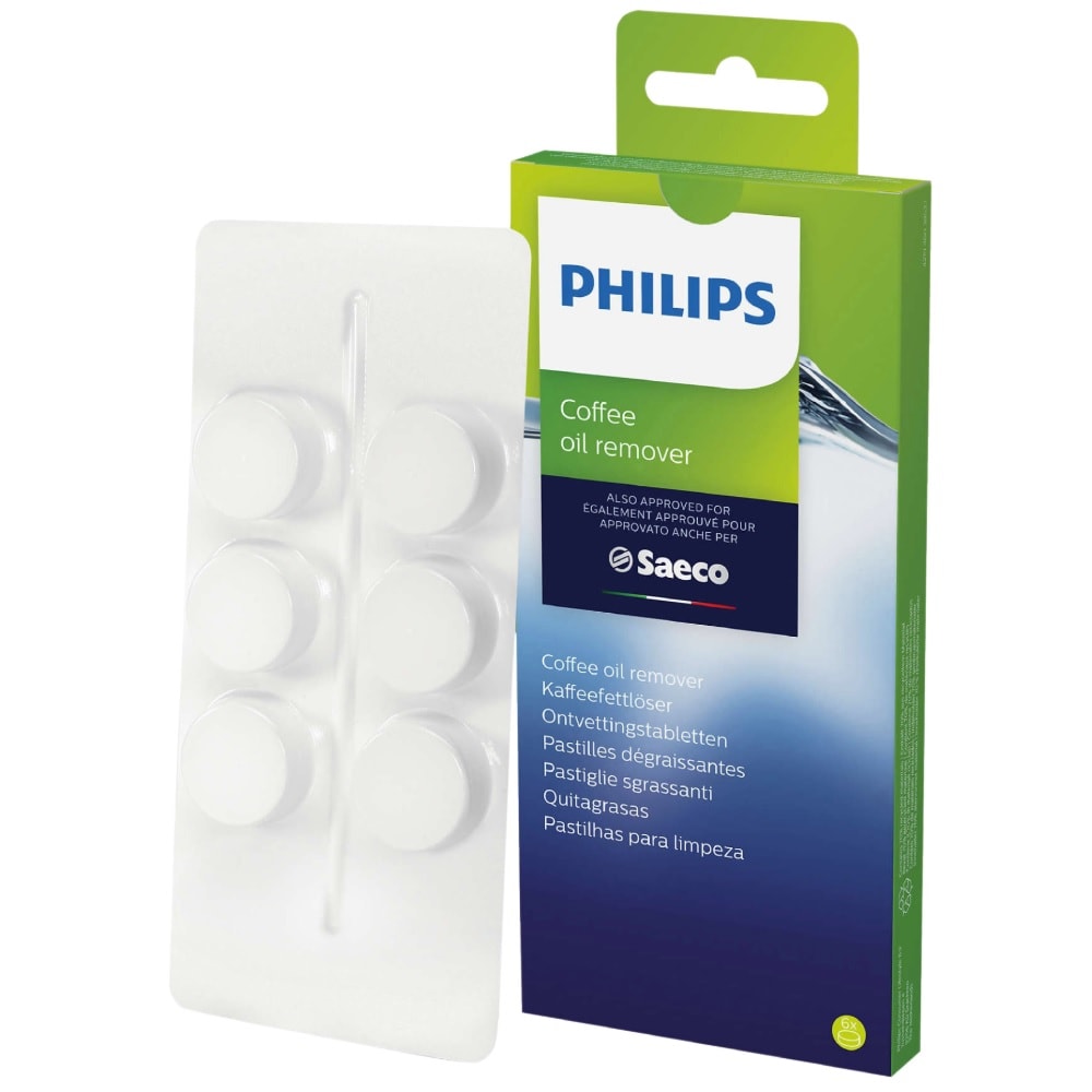 Philips Tabletter Som Fjerner Kaffeolie Pakke med 6 stk.