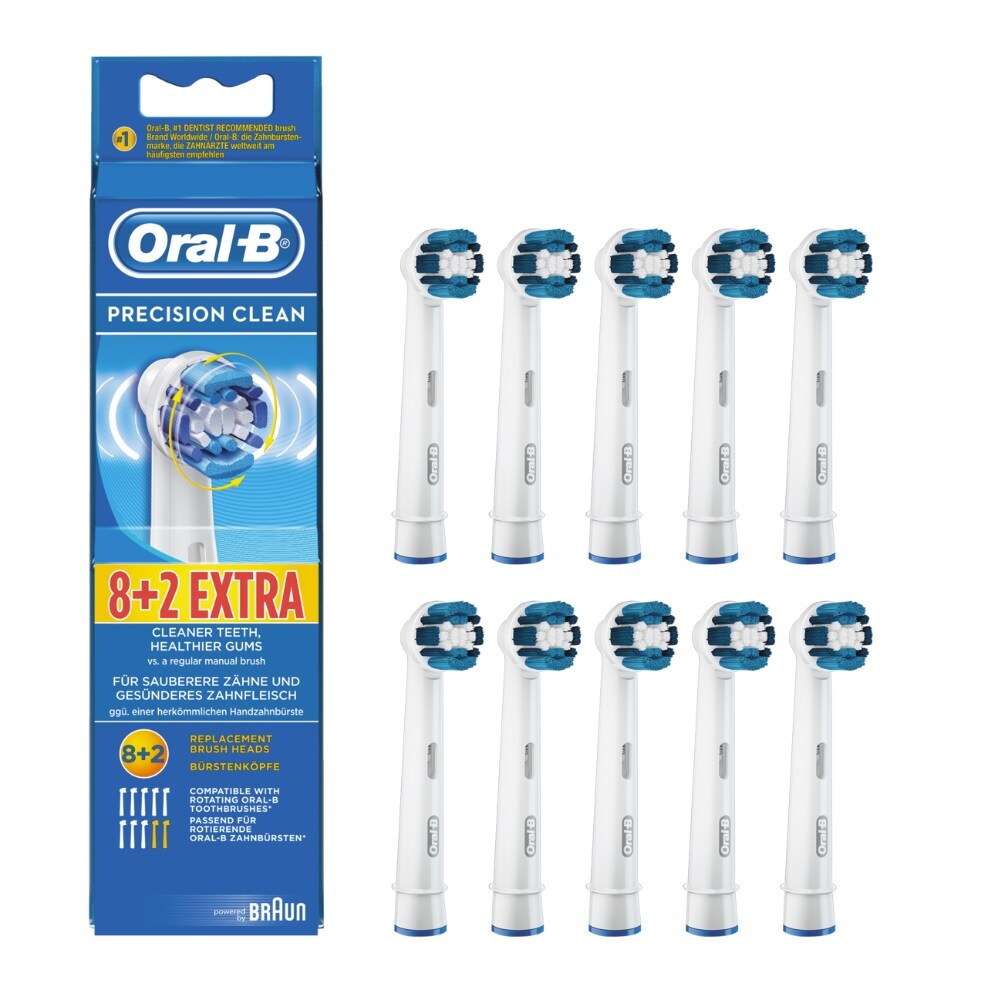 Oral-B Precision Clean Børstehoved 10 stk.