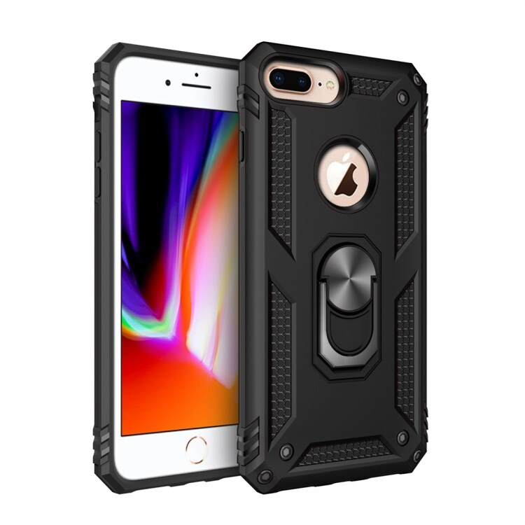 Shockproof Cover med Ringholder iPhone 7 / 8 Plus