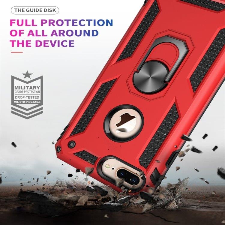 Shockproof Cover med Ringholder iPhone 7 / 8 Plus
