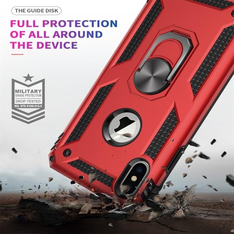 Shockproof Cover med Ringholder iPhone XS Max