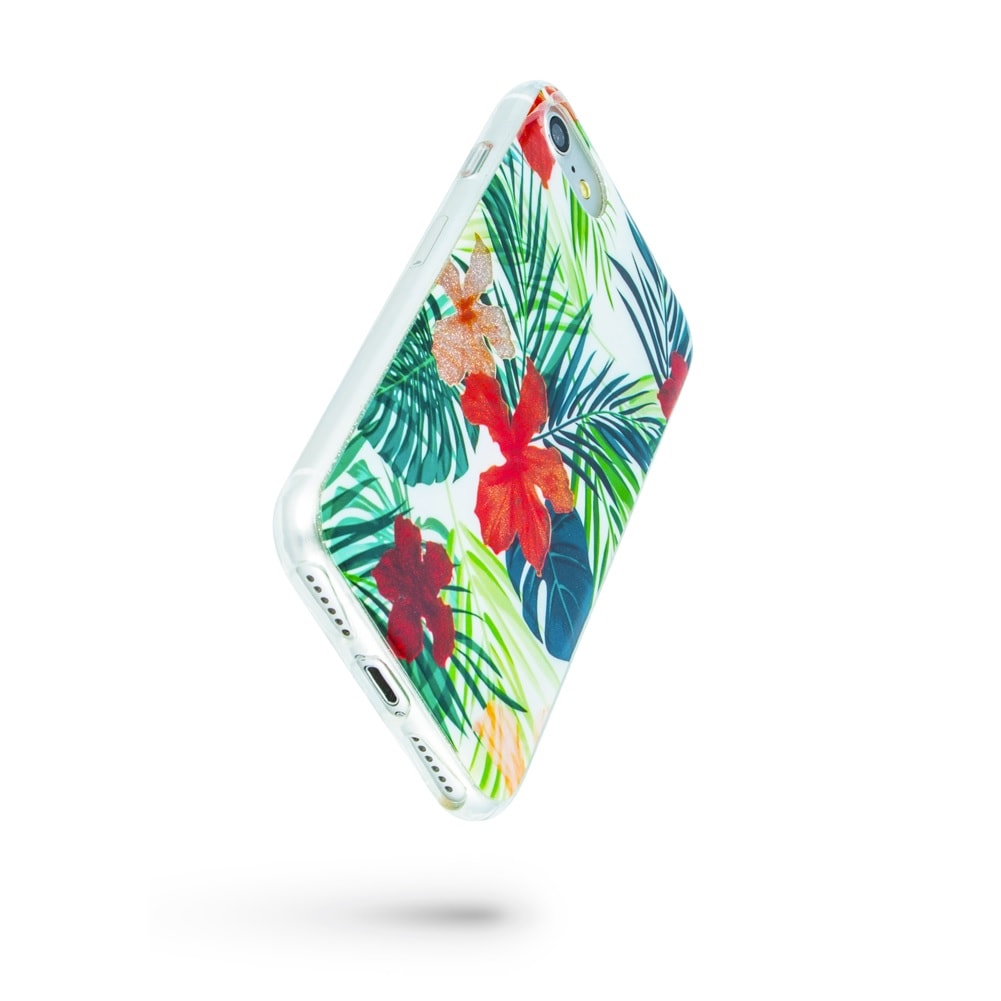 Cover Tropiske Blomster - Samsung S7 G930