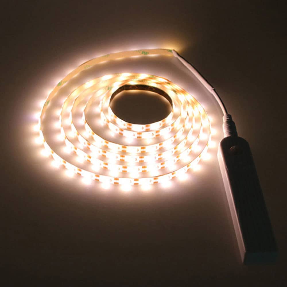LED-strip med Bevægelsessensor - Varm Hvid 1 m