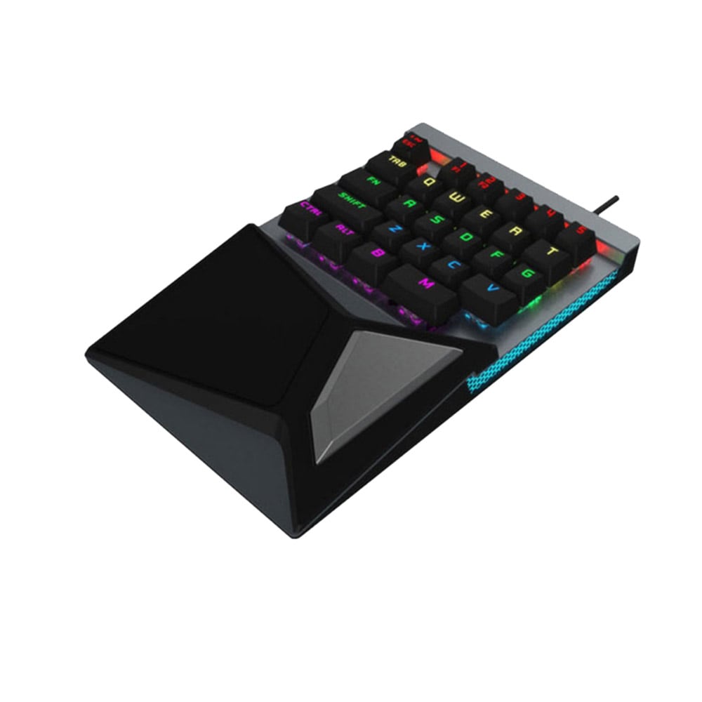 1-hånds Gaming Keyboard RGB