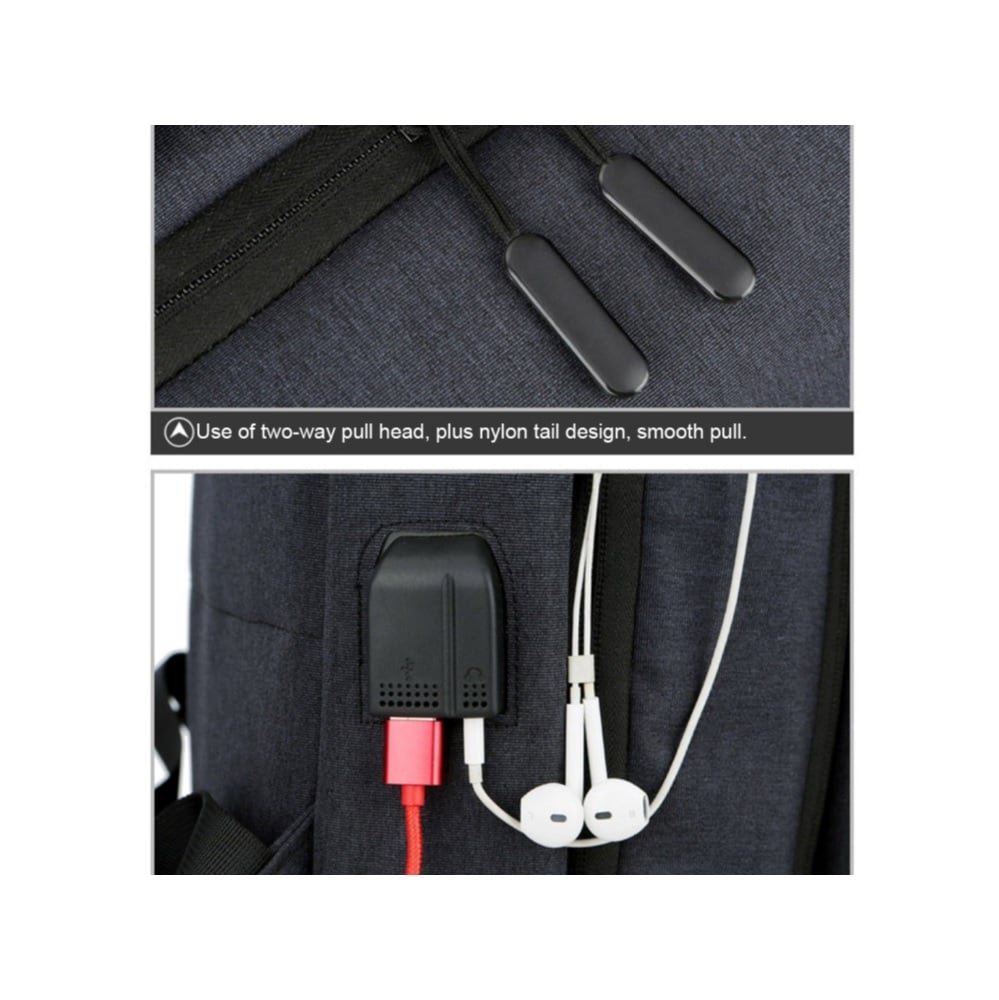 Shinlee Multifunktions Rygsæk til Laptop med USB-opladning