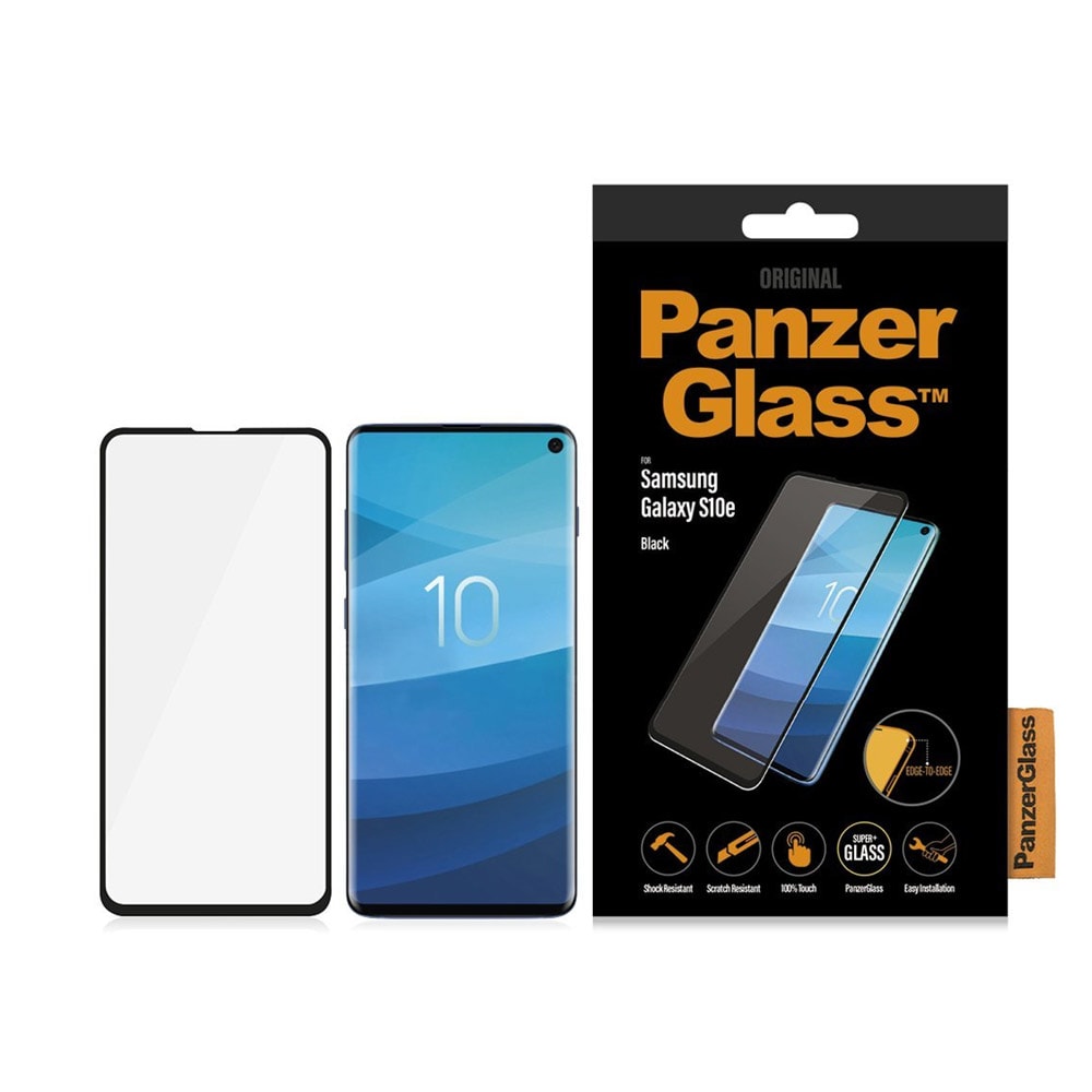 PanzerGlass Case Friendly Samsung Galaxy S10e - Sort