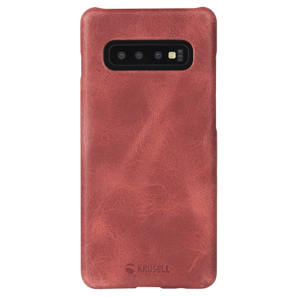 Krusell Sunne Cover Samsung Galaxy S10+ Rød