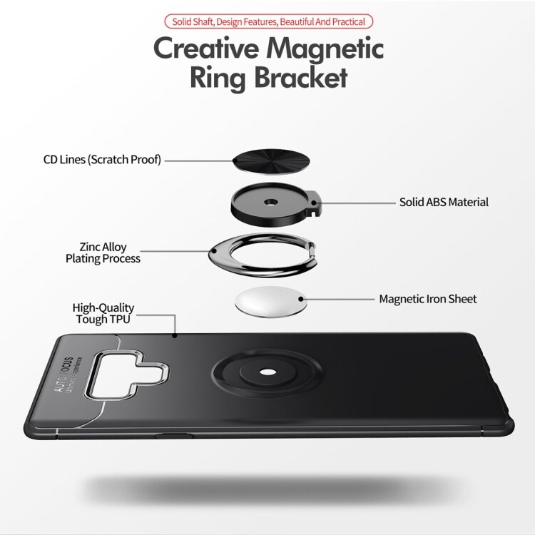 Mobilcover med ringholder Samsung Galaxy Note 9