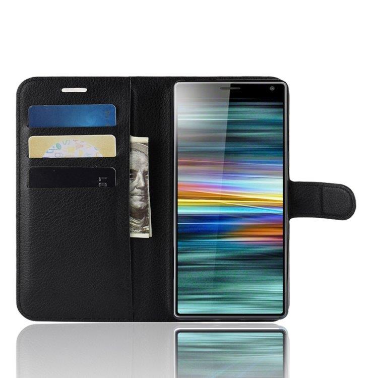 Flipfoderal med holder & Kreditkort Sony Xperia 10