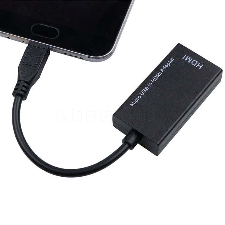 Micro-USB til HDMI Adapter MHL HDTV Samsung / Sony / Huawei