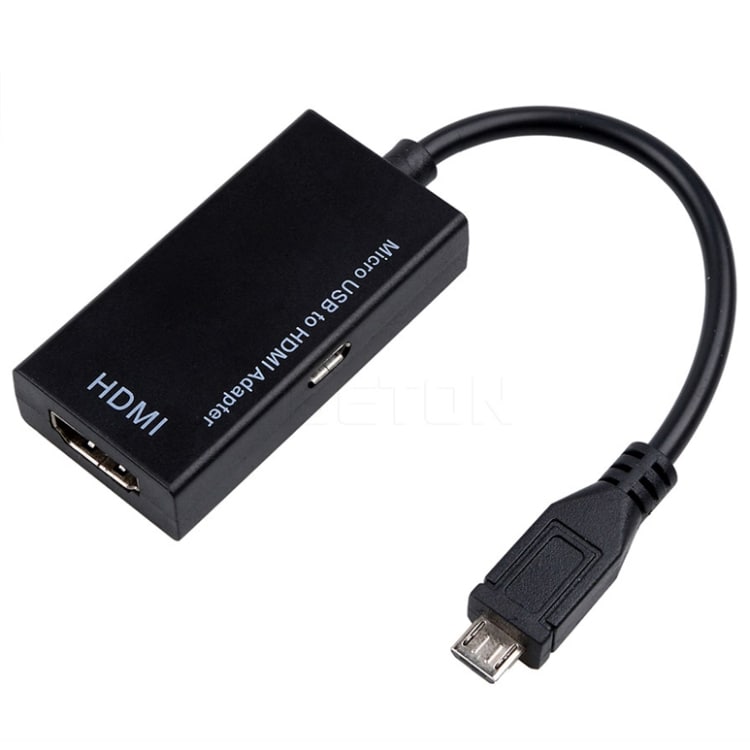 Micro-USB til HDMI Adapter MHL HDTV Samsung / Sony / Huawei