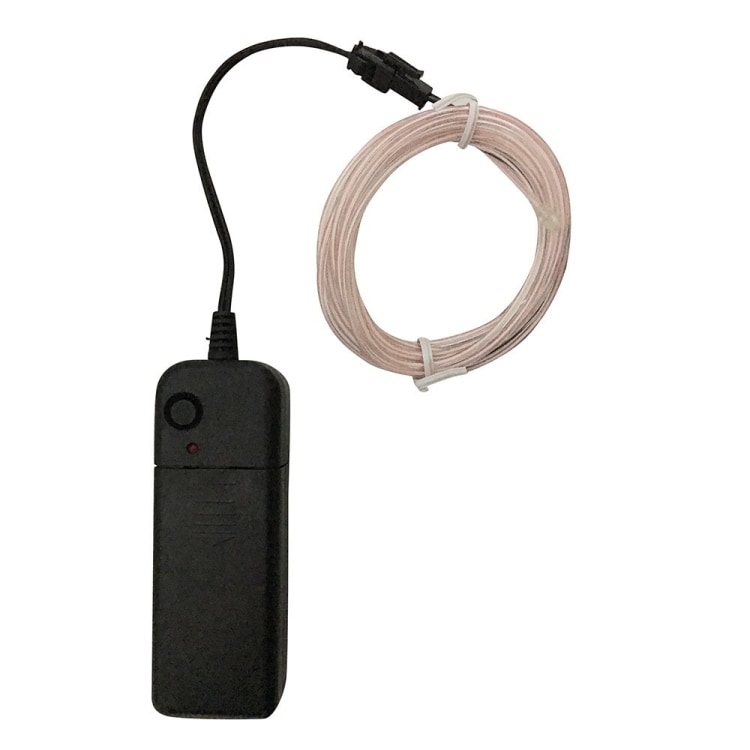 Batteridreven Led Glowstrip Neon-strip 3 Meter - Gul