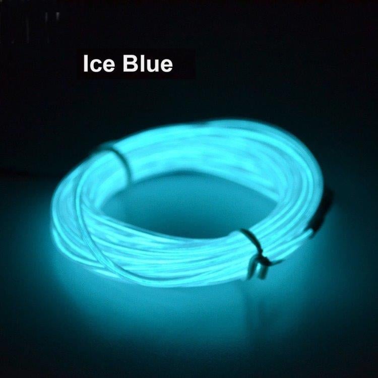 Batteridreven Led Glowstrip Neon-strip 3 Meter - Gul