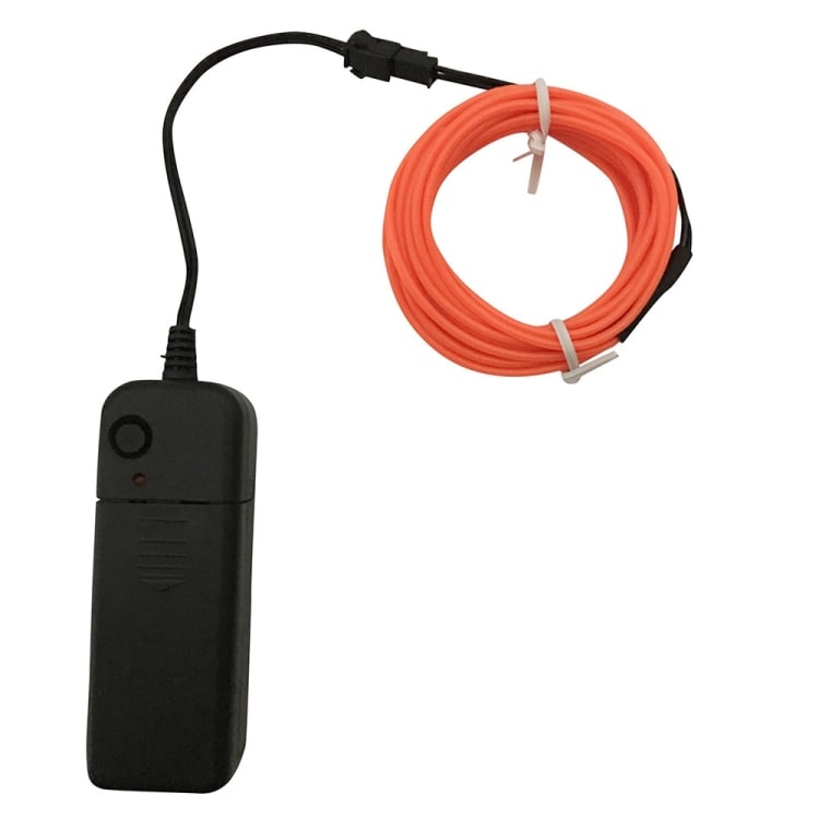 Batteridreven Led Glowstrip Neon-strip 3 Meter - Gul