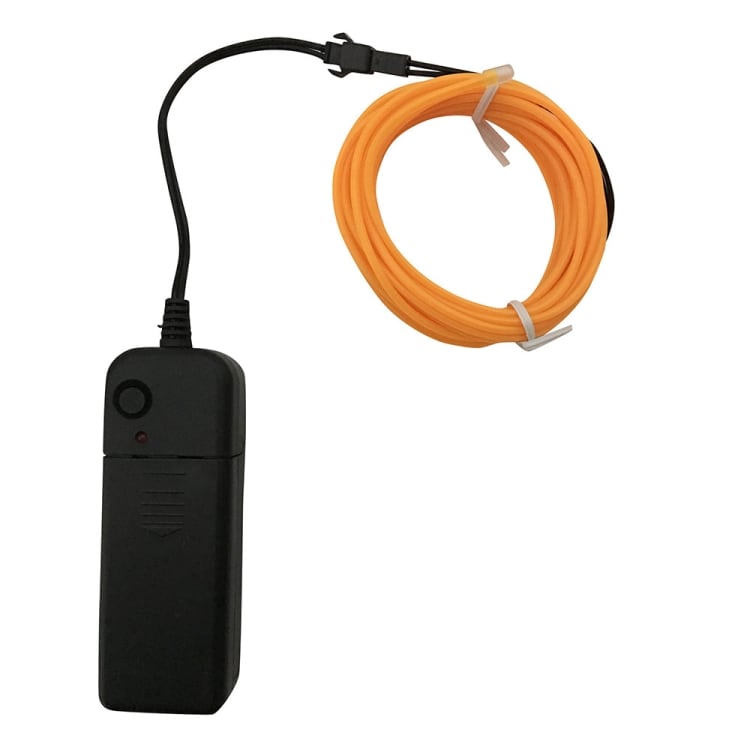 Batteridreven Led Glowstrip Neon-strip 3 Meter - Gul