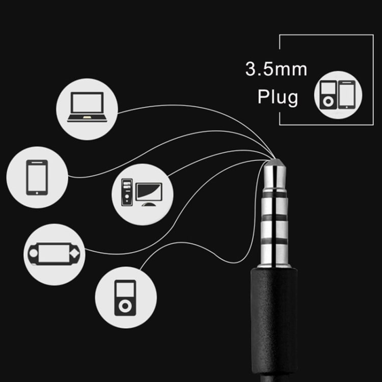 Handsfree / Headset med Mic for Mobil/Smartphone