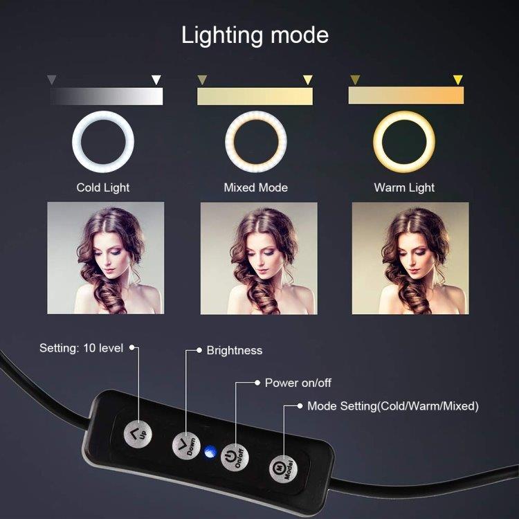 USB LED-ring Belysning