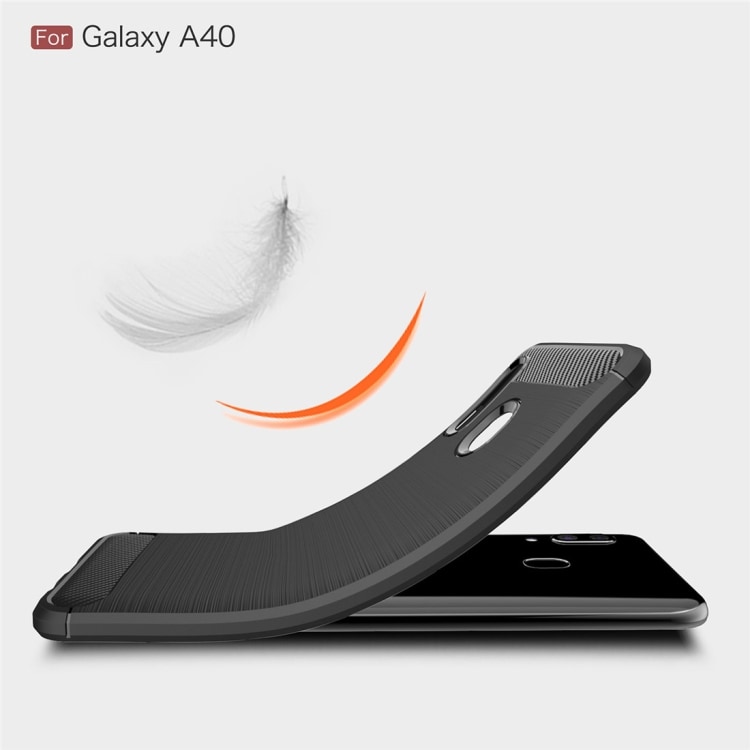 Mobilcover Carbon Fiber Samsung Galaxy A40