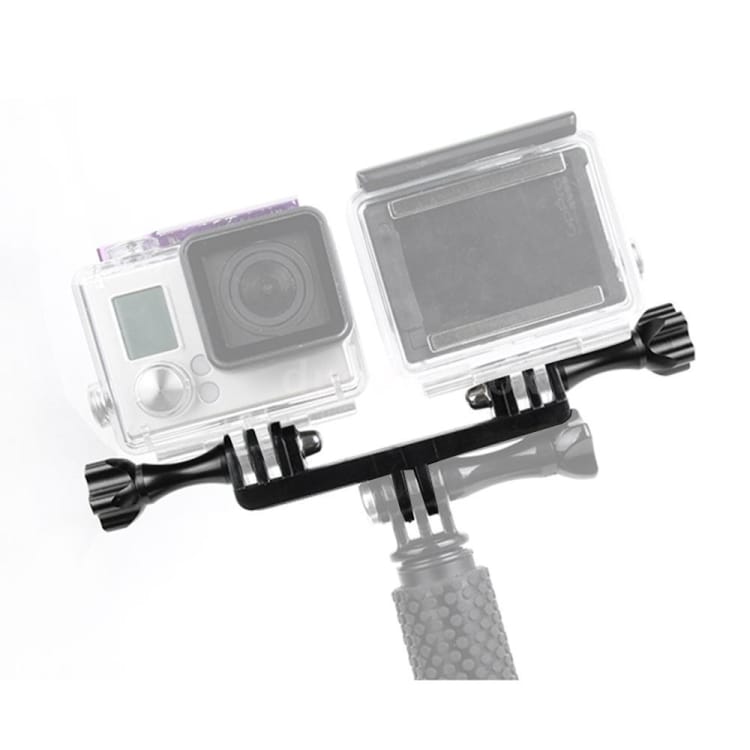 Dobbelt Holder til GoPro-kamera
