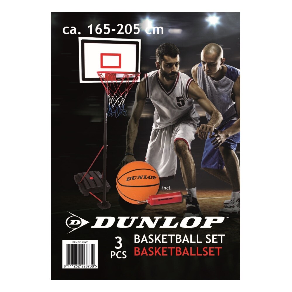 Basketball Sæt 165-205 cm Basketstativ / Basketkurv med Basketball