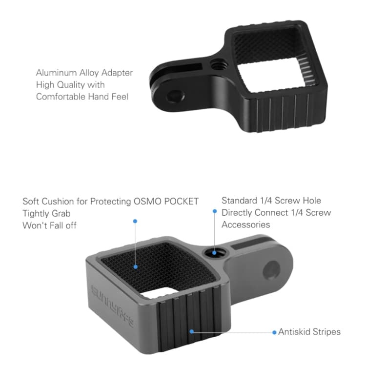 Bildadapter med sugekop + holder DJI OSMO Pocket