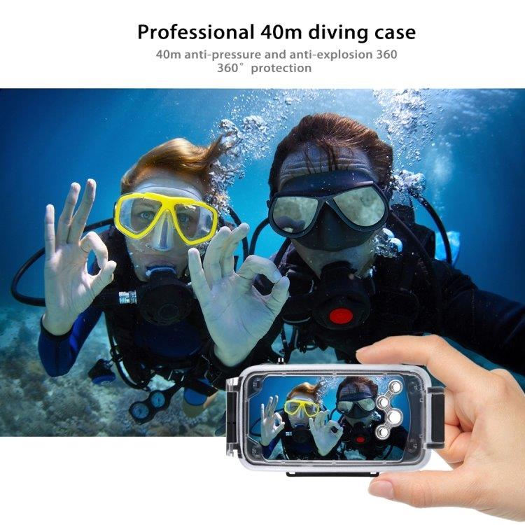 Undervandsetui 40 Meter iPhone X / XS