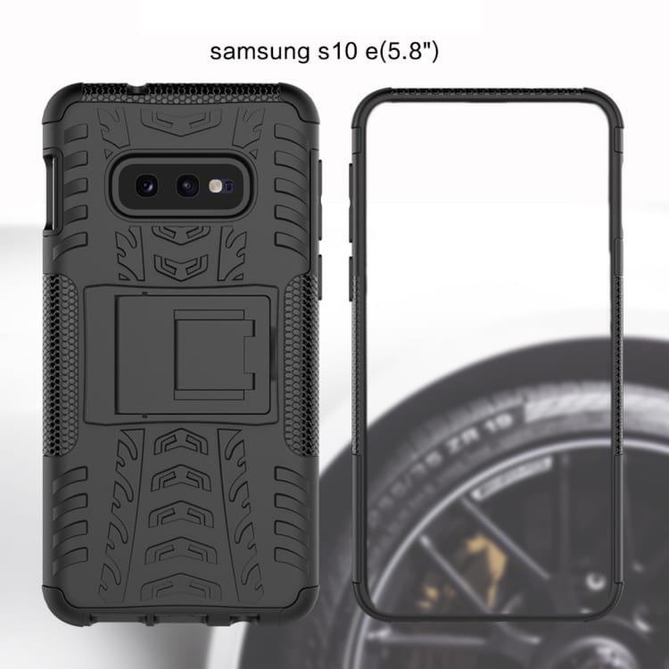 Shockproof Cover med holder Samsung Galaxy S10e