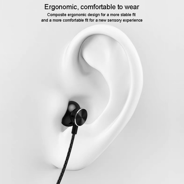 Langston USB-C Metal Magnetisk In-Ear Headset