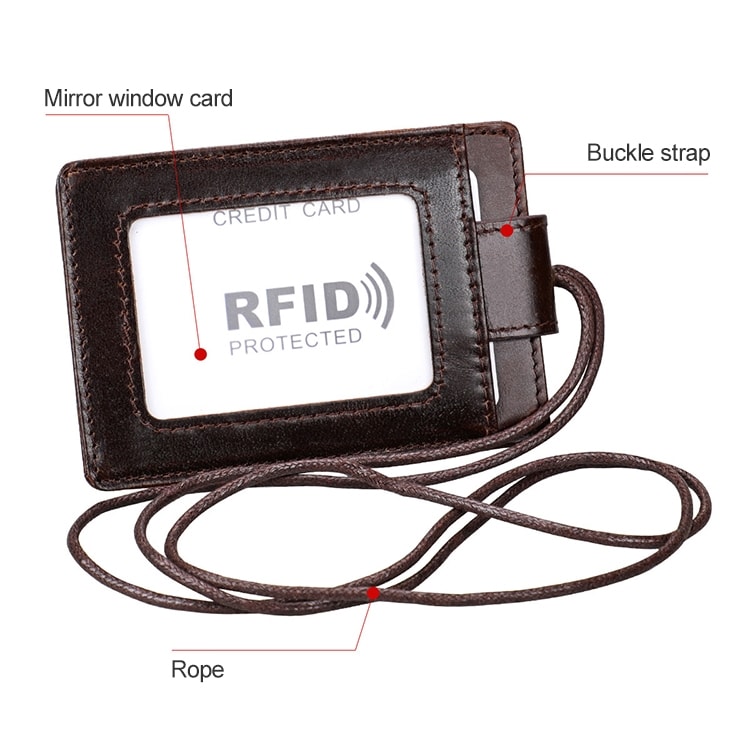 RFID Kortholder Nakkerem med id-skilt