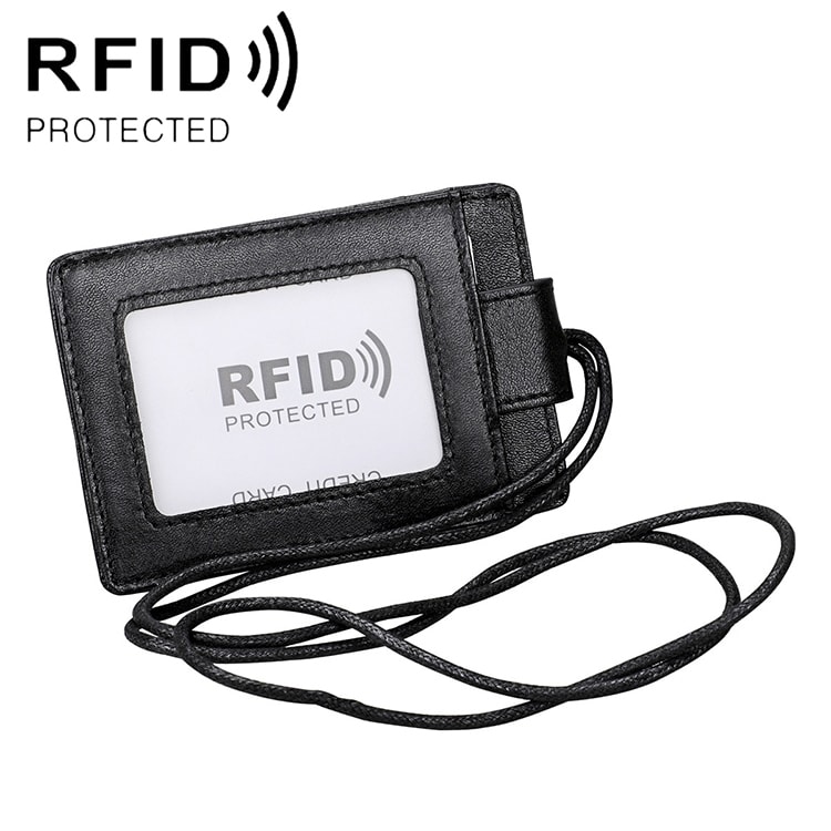 RFID-kortholder med nakkestrop og ID-tag