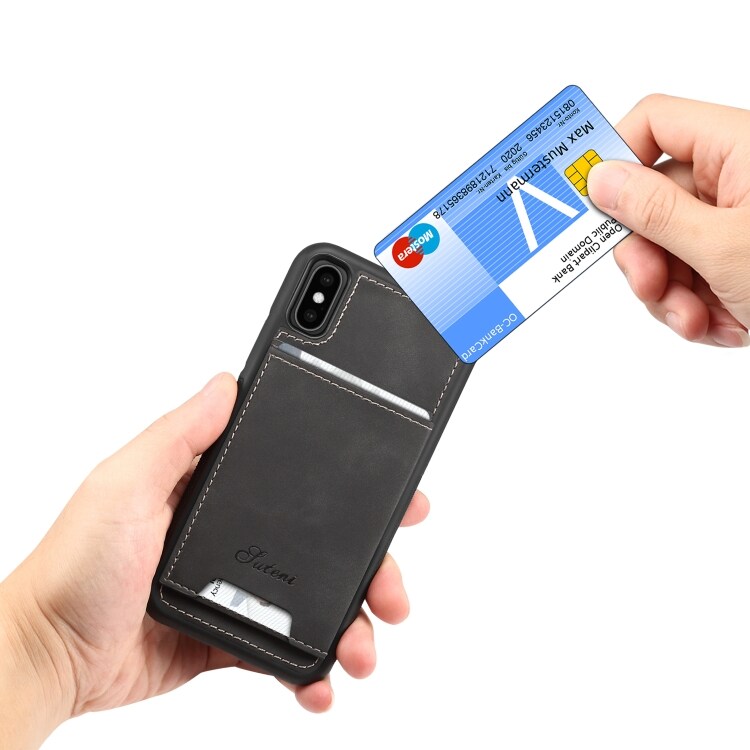 Kreditkortscover med magnet iPhone XS Max