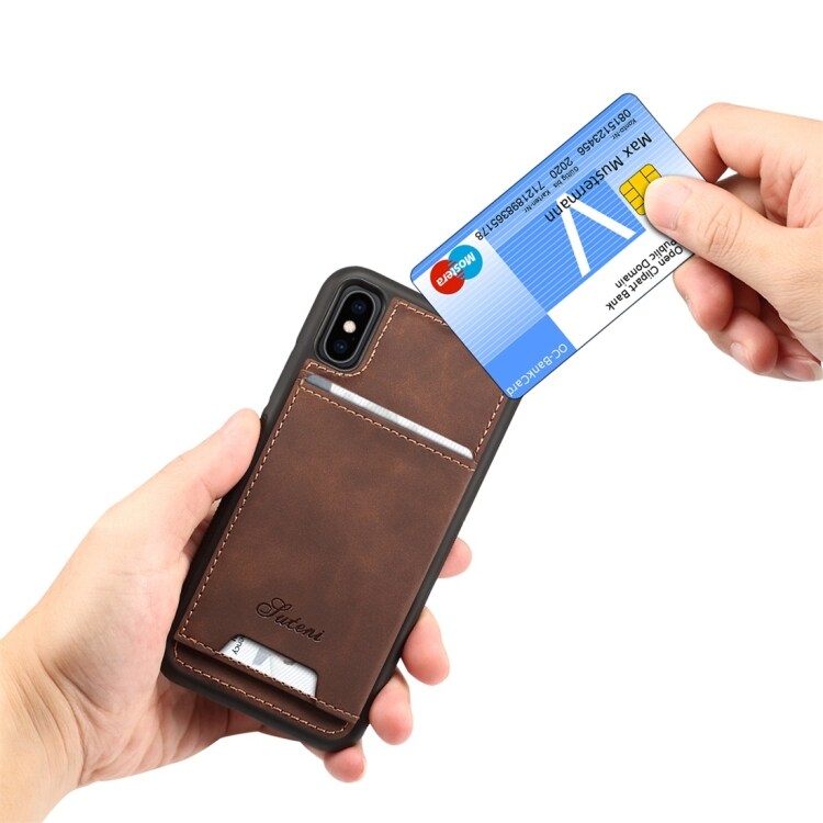 Kreditkortscover med magnet iPhone X / XS