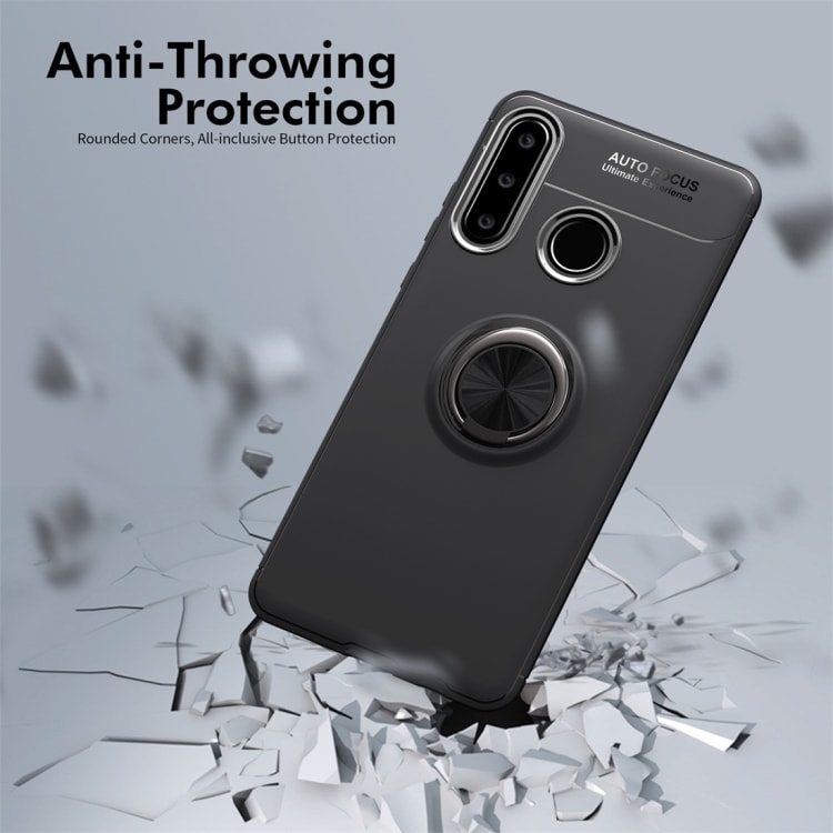 lenuo Shockproof Cover Huawei P30 Lite med usynlig holder