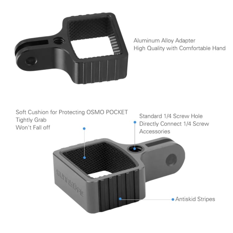 Armrem / Håndledsbånd + holder DJI OSMO Pocket