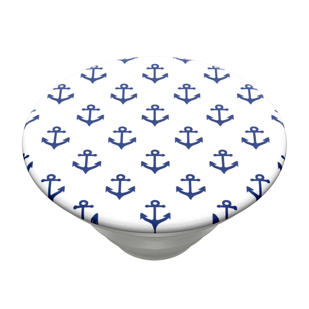 POPSOCKETS Anchors Away White Aftageligt Grip
