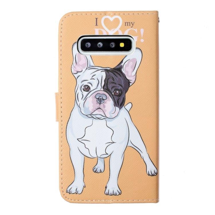 Flipetui I Love My Dog med Stativ Samsung Galaxy S10+