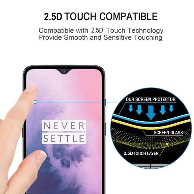 Tempereret Skærmbeskyttelse Curved OnePlus 7