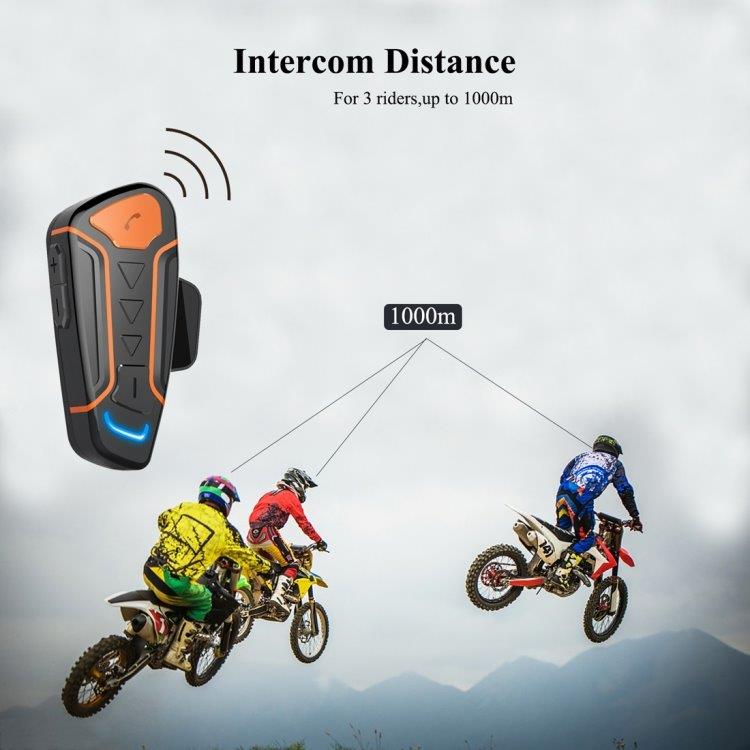 WT003 Intercom Bluetooth System Motorcykel