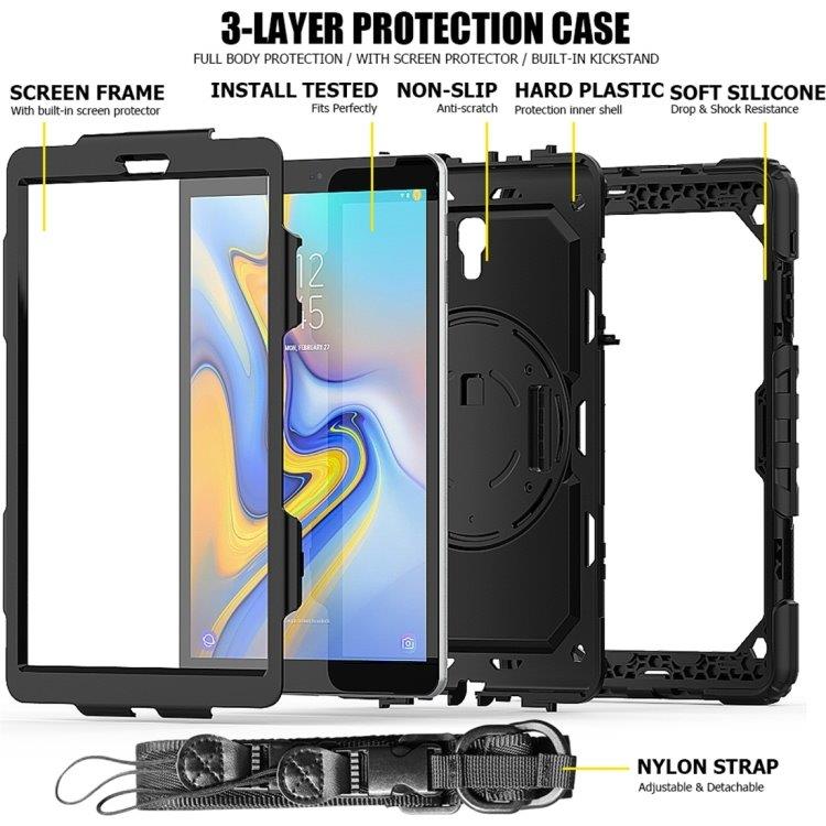 Shockproof Beskyttelses-etui Samsung Galaxy Tab A 10.5 T590 Sort