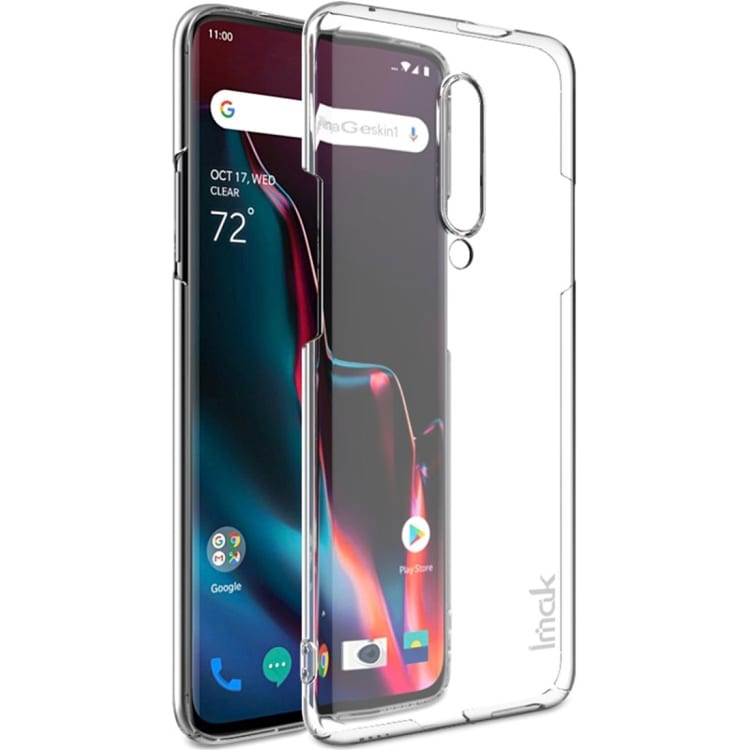 IMAK TPU Bagsidecover OnePlus 7 Pro - Klar