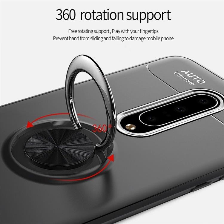 Beskyttelsesetui med Ring OnePlus 7 Pro Sort