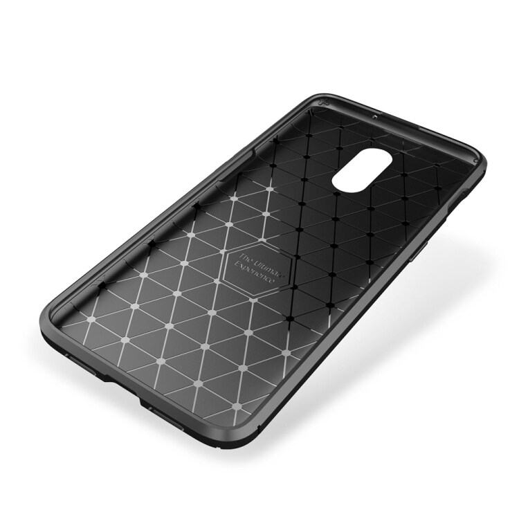 TPU Bagsidecover Carbon OnePlus 7 Pro Sort
