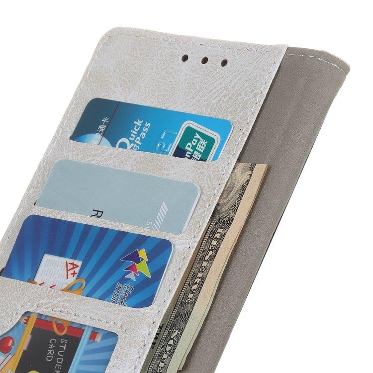 Tegnebogsetui med Stativ & Plads til Kort OnePlus 7 Pro Hvid