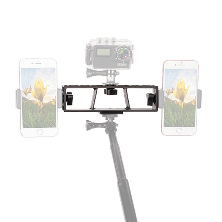 PULUZ Multiholder Kamera/Smartphone 3 x 1/4 Skrue